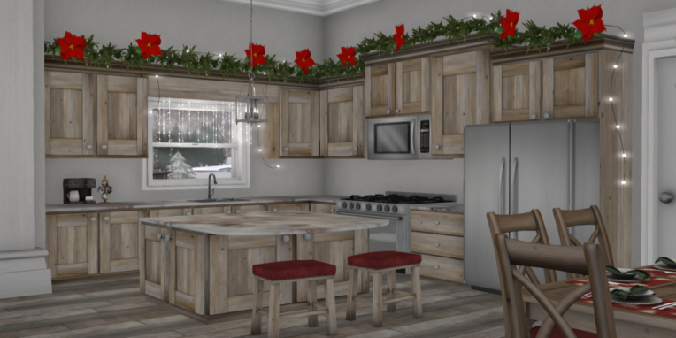 Kitchen (texture change and animated)