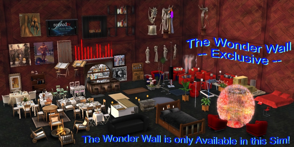 The Wonder Wall is only available in this sim