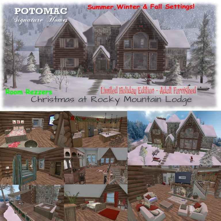 Christmas at Rocky Mountain Lodge Furnished Ad 1024